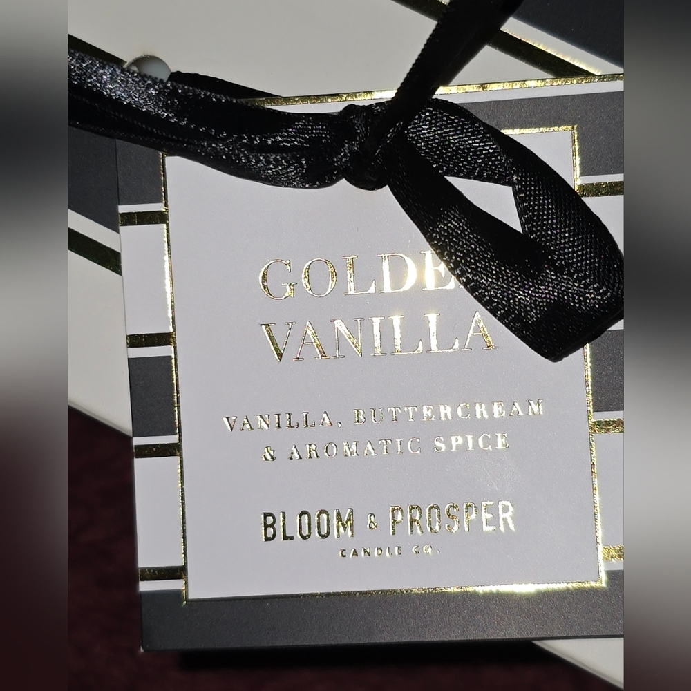 Bloom & Prosper "HOME" candle Set. Golden Vanilla Scent. NWT/NIB - Picture 5 of 5
